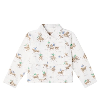 Giacca di jeans con stampa | Polo Ralph Lauren Kids