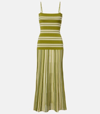 Esenia striped cotton-blend maxi dress | Faithfull