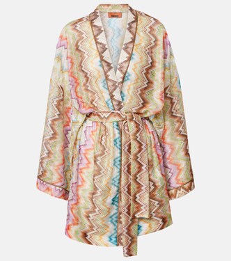 Caftán de playa en zigzag | Missoni