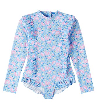 Bañador Aurelie floral con volantes | Louise Misha