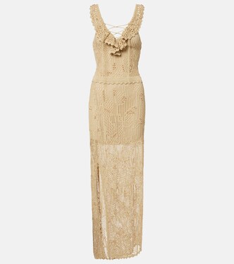 Ornella beaded crochet maxi dress | Isabel Marant