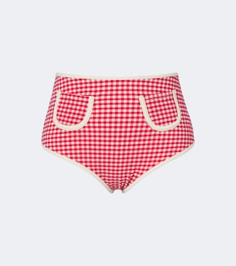 Polly gingham bikini bottoms | Montce
