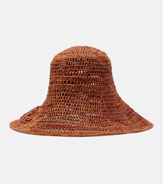 Logo raffia sunhat | Chloé