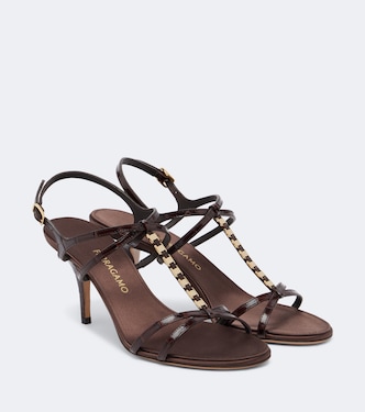 Verzierte Sandalen Tiane aus Leder | Ferragamo