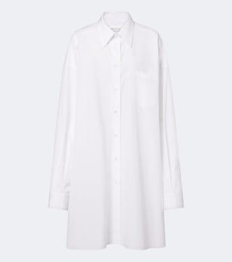 Oversized cotton poplin shirt | Maison Margiela