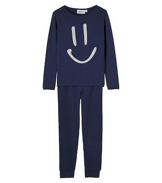 Lue printed cotton-blend pajamas | Molo