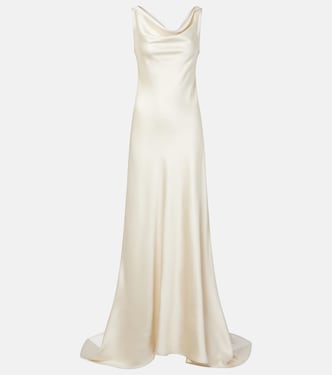 Bridal Robe aus Satin | Róhe