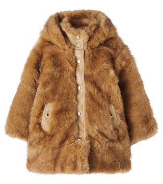 Hooded teddy coat | Chloé Kids
