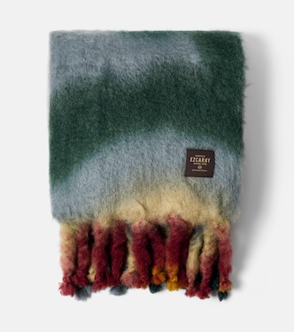 Plaid Tie-Dye aus einem Mohairgemisch | Mantas Ezcaray