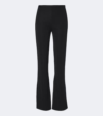 Soft Shimmer Lurex® jersey straight pants | Dorothee Schumacher
