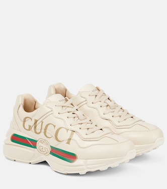 Rhyton leather sneakers | Gucci