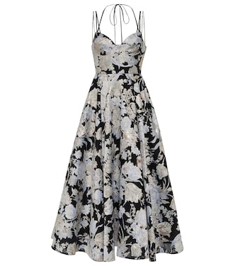 Midikleid Rea aus Jacquard | Erdem