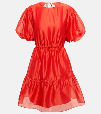 Robe Lucelia en coton et soie | SIR