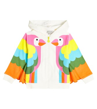 Printed cotton jersey hoodie | Stella McCartney Kids