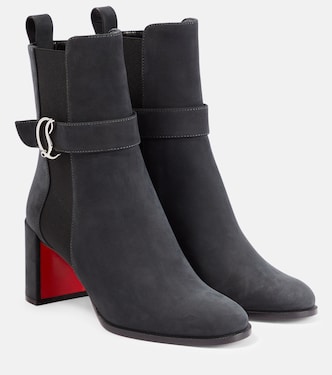 CL Chelsea Booty suede ankle boots | Christian Louboutin
