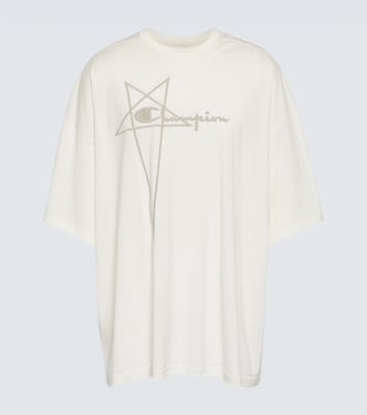 X Champion® T-Shirt aus Baumwolle | Rick Owens