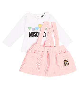 Baby Set aus Rock und Longsleeve | Moschino Kids