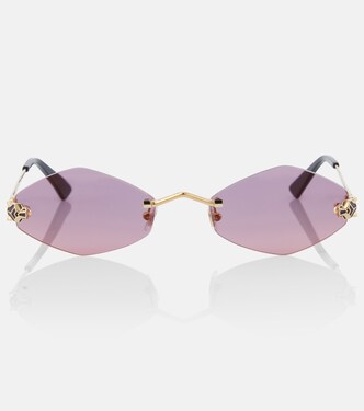 Panthère de Cartier geometric sunglasses | Cartier Eyewear Collection