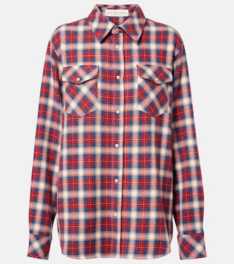 Ski Santa Fe tartan cashmere shirt | God's True Cashmere