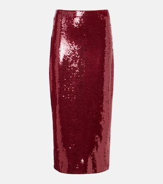 Koa sequined pencil skirt | Veronica Beard