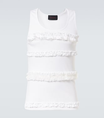 Top aus Baumwoll-Jersey | Simone Rocha