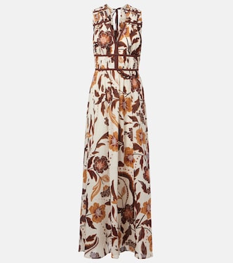 Chiara floral cotton maxi dress | Poupette St Barth