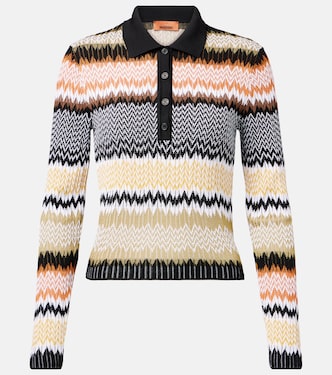 Zigzag polo sweater | Missoni
