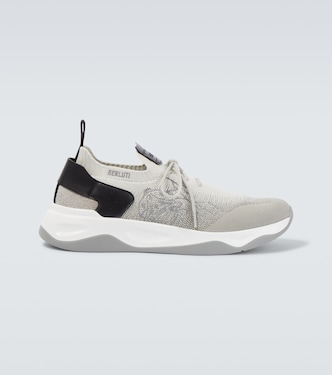 Sneakers Shadow mit Leder | Berluti