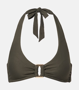 Halterneck bikini top | Heidi Klein