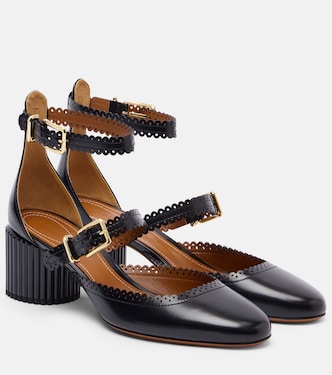 Eddie 55 leather Mary Jane pumps | Zimmermann