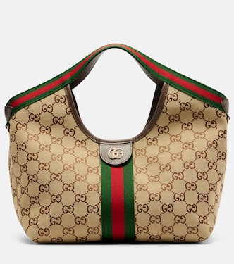 Tote Bag Gucci Giglio GG Small aus Canvas | Gucci
