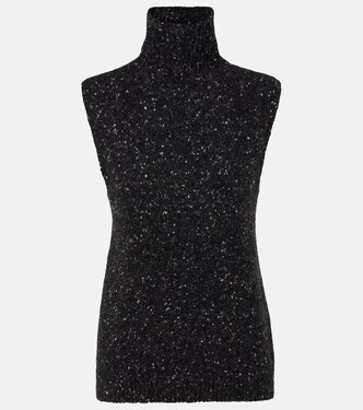 Merilas cashmere turtleneck top | The Row