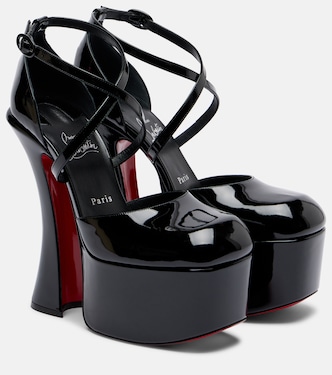 Aquadorcet patent leather platform pumps | Christian Louboutin