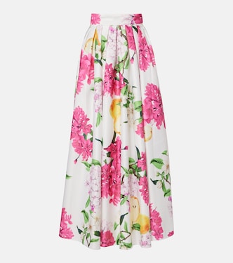 Reinette floral maxi skirt | Leo Lin