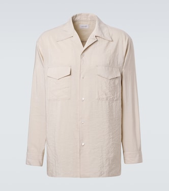 Silk-blend shirt | Lemaire