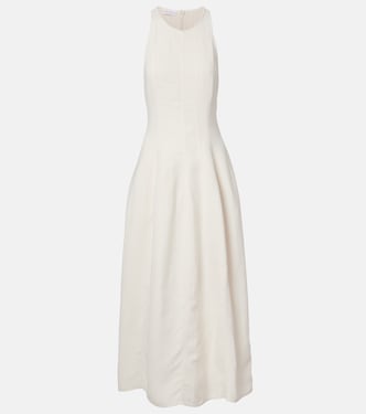Cotton and silk maxi dress | Brunello Cucinelli