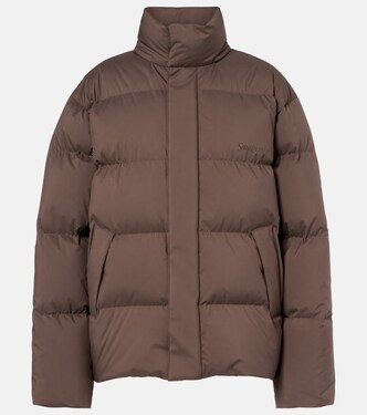 Technical canvas down ski jacket | Saint Laurent