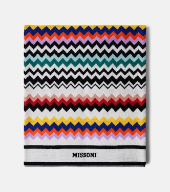 Best Zigzag cotton terry beach towel | Missoni