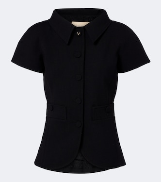 VGold wool-blend jacket | Valentino