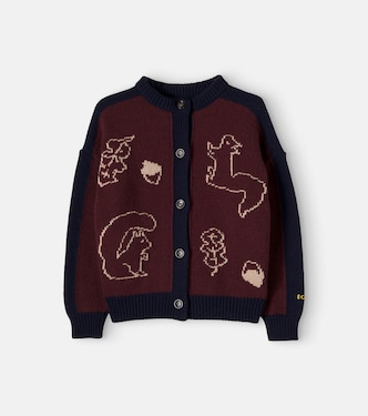 Forest Scene cardigan | Bobo Choses