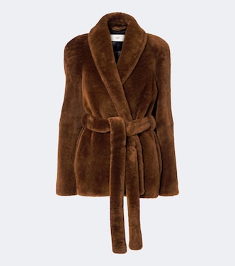 Shearling jacket | Phoebe Philo