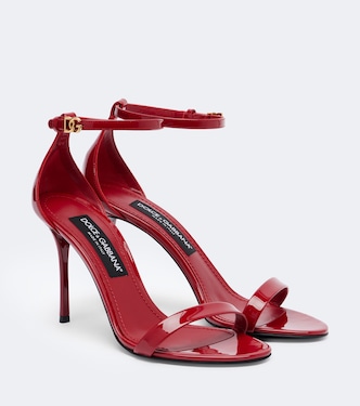 DG patent leather sandals | Dolce&Gabbana