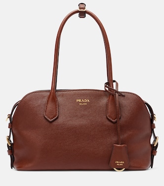 Bowling Bag Prada Signet Medium aus Leder | Prada