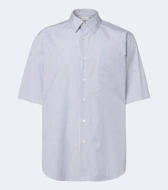 Camicia Cassandre in cotone a righe | Saint Laurent