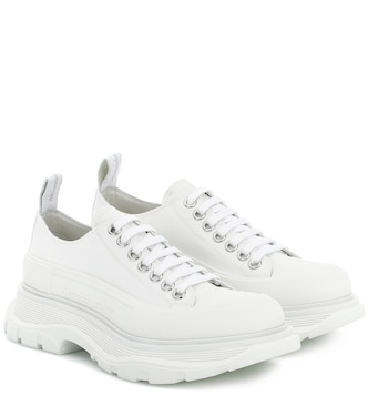 Canvas platform sneakers | McQueen