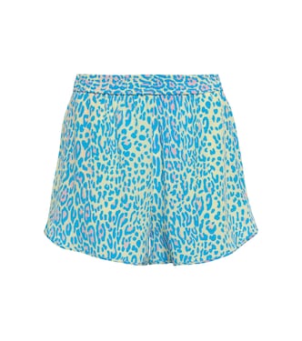 Printed silk shorts | Stella McCartney