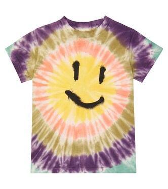 Road tie-dye cotton T-shirt | Molo