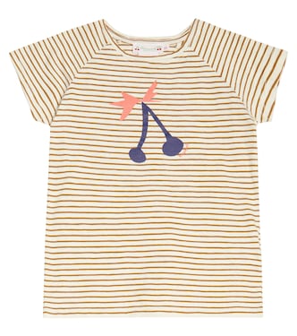 Asmae striped cotton jersey T-shirt | Bonpoint