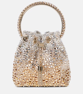 Bon Bon embellished bucket bag | Jimmy Choo