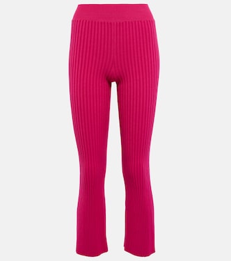 Atlas ribbed-knit cropped pants | Live The Process